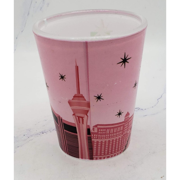 Pink Las Vegas Souvenir Shot Glass Welcome To Fabulous Las Vegas - Picture 3 of 6